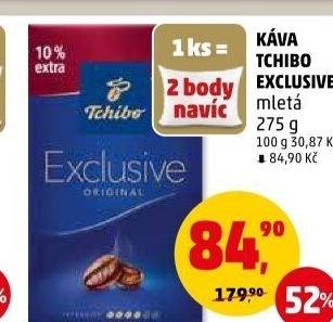 Mletá káva Tchibo Exclusive