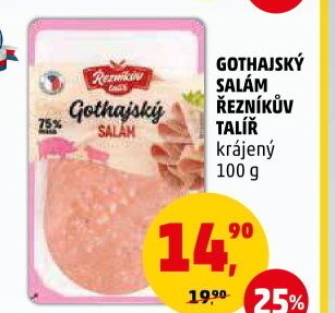 Salám Gothaj Řezníkův talíř