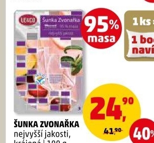 Šunka Zvonařka nejvyšší jakosti LE&amp