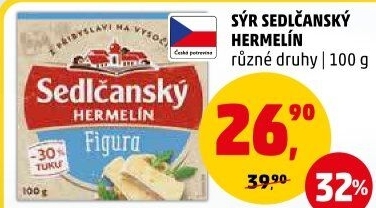 Sýr Hermelín Sedlčanský