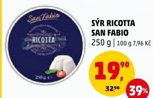 Sýr Ricotta San Fabio