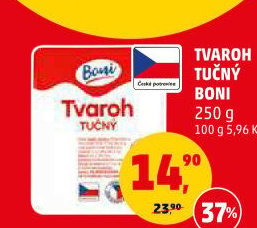 Tvaroh tučný Boni