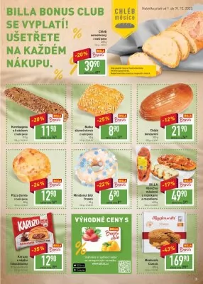 akční leták BILLA 29.11.2023-5.12.2023