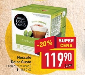 Kapsle Dolce Gusto Nescafé
