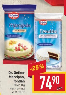 Marcipán Dr. Oetker