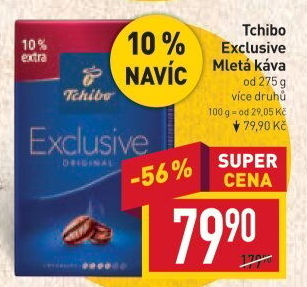 Mletá káva Tchibo Exclusive