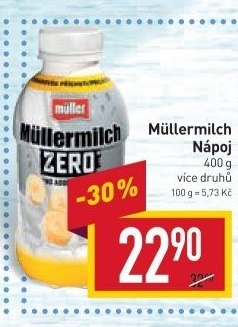 Nápoj mléčný Müllermilch Müller
