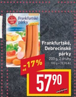 Párky frankfurtské Ponnath