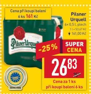 Pivo Pilsner Urquell