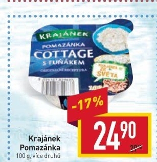 Pomazánky Krajánek