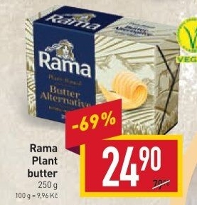 Rama rostlinná Plant Based Butter Alternative
