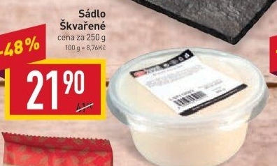 Sádlo škvařené