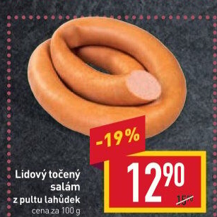 Salám Lidový točený