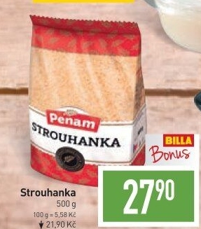 Strouhanka z pečiva Penam