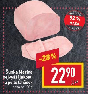 Šunka Marina nejvyšší jakosti