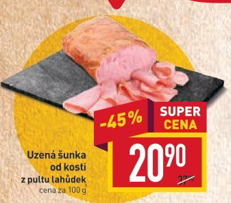 Šunka uzená od kosti