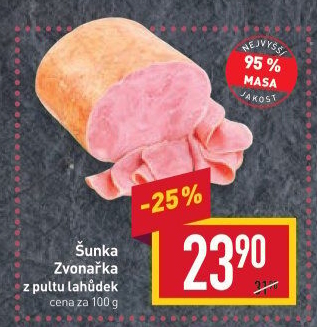 Šunka Zvonařka nejvyšší jakosti