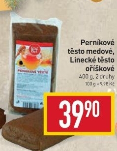 Těsto perníkové medové Lef