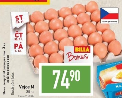 Vejce M