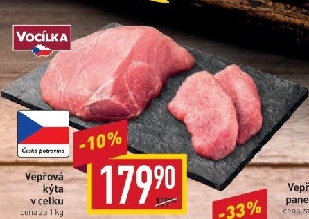 Vepřová kýta Vocílka