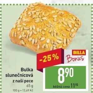 Bulka slunečnicová