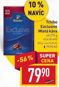 Mletá káva Tchibo Exclusive