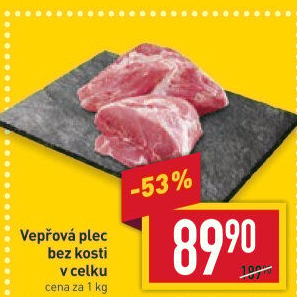 Vepřová plec bez kosti