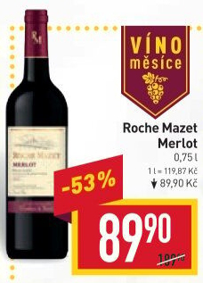 Víno Merlot Roche Mazet