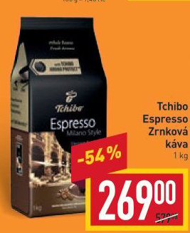 Zrnkové kávy Tchibo Espresso