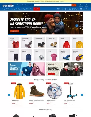 akční leták Sportisimo 29.11.2023-5.12.2023