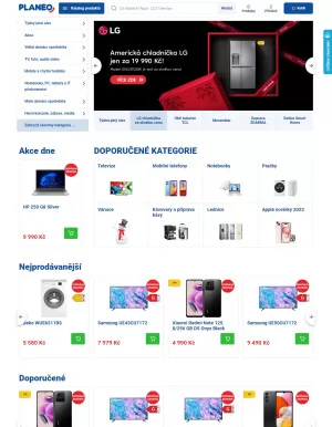 akční leták Planeo Elektro 29.11.2023-5.12.2023
