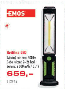 Aku LED svítilna Emos