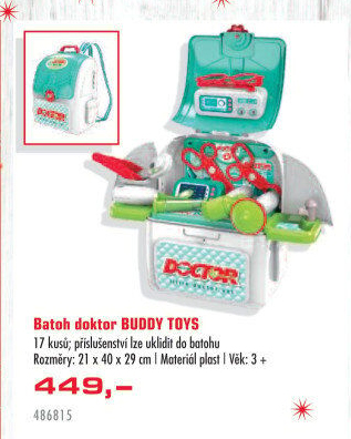Dětský batoh Doctor Buddy Toys