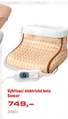 Elektrická vyhřívací bota Sencor SUB 0700