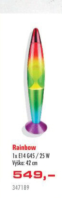 Lampa lávová Lollipop