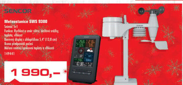 Meteostanice SWS9300 Sencor