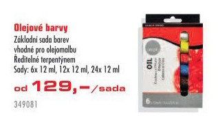 Olejové barvy Simply Daler - Rowney
