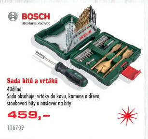 Sada vrtáků a bitů Bosch