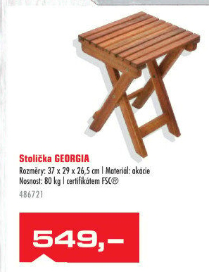 Skládací stolička