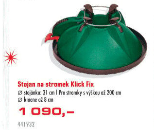 Stojan na vánoční stromeček