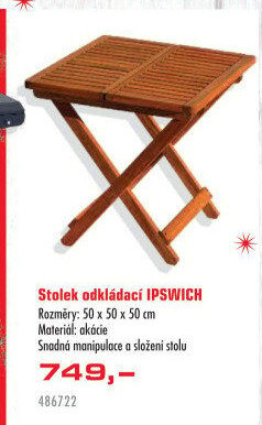 Stolek odkládací