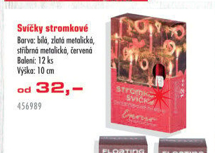 Svíčky vánoční na stromeček