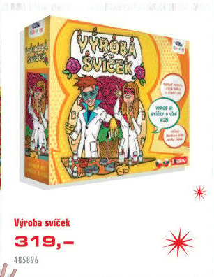 Výroba svíček Albi