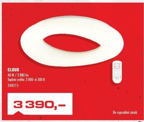 Závěsné LED osvětlení Cloud Top Light