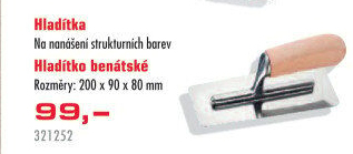 Zednické hladítko