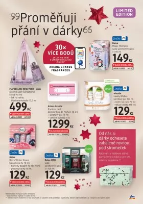 akční leták dm drogerie 30.11.2023-10.1.2024