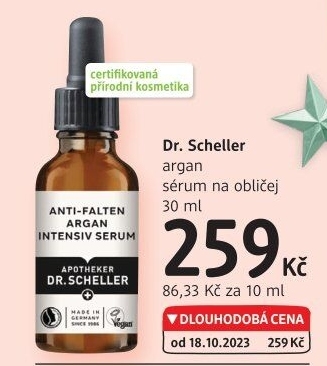 Arganové sérum na obličej Dr. Scheller