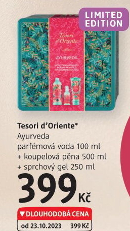 Dárková kazeta Ayurveda Tesori d'
