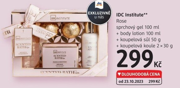 Dárková kazeta dámská Rose IDC INSTITUTE