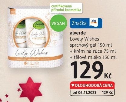 Dárková kazeta Lovely Wishes Alverde